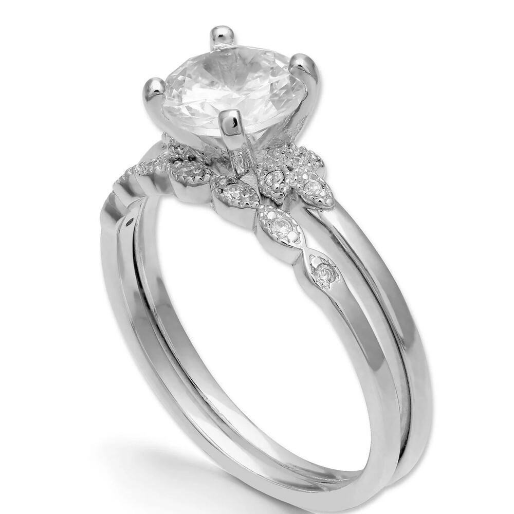 Giani Bernini 2-Pc. Cubic Zirconia Wedding Set - Picture 2 of 2